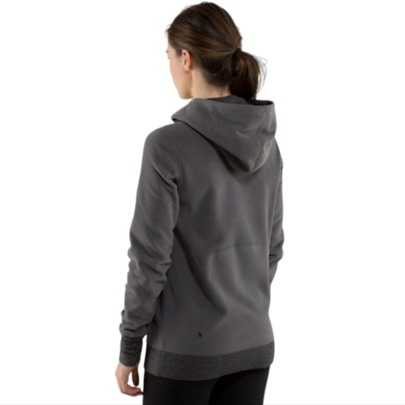 Lululemon Runaway Fleece Sweater Gray Women's 2 - Picture 2 of 7